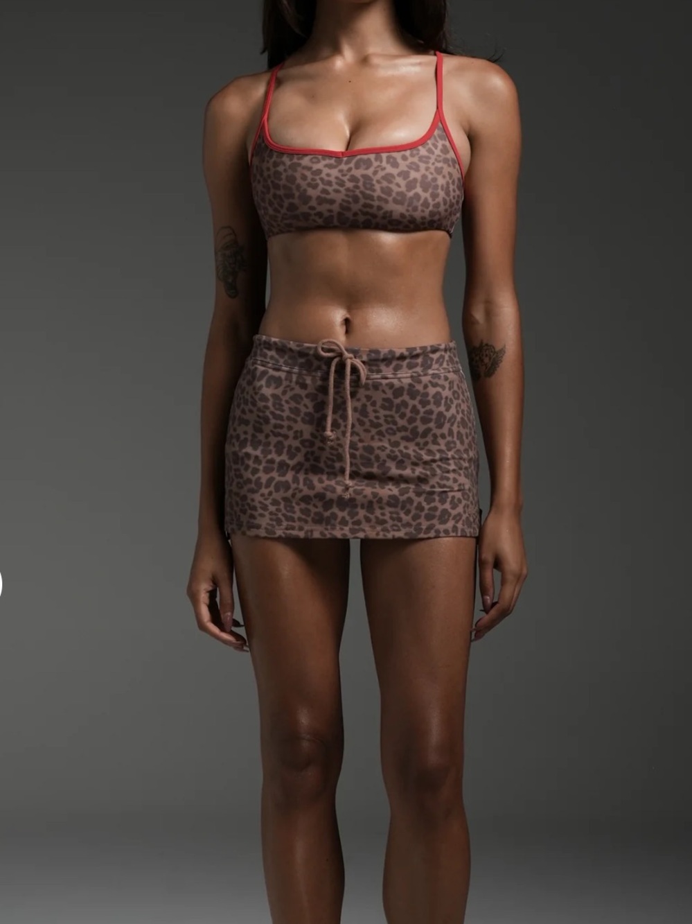 SWT Active - Micro Skort - Leopard